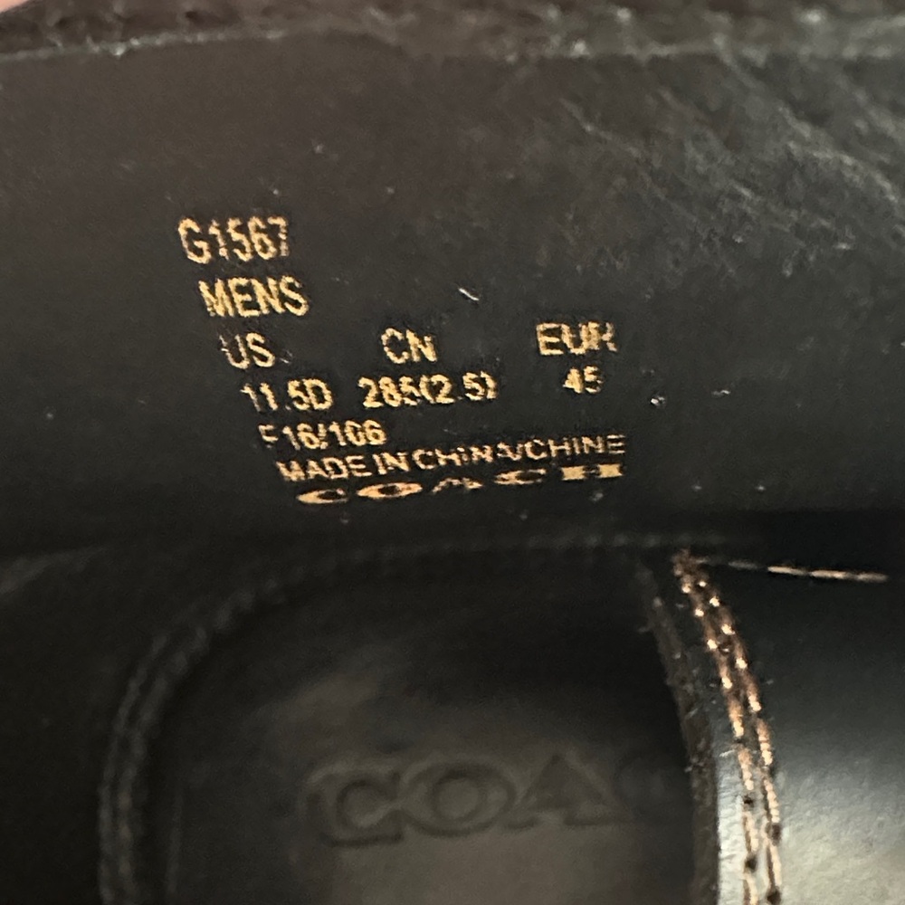 Mens Coach Cordovan Boxing Boot - NWOT - Picture 6 of 6